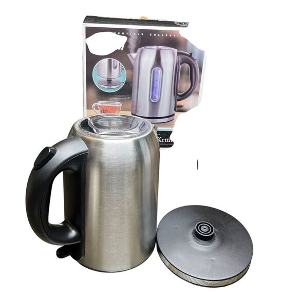 Parini Essentials Collection Cordless Electric Kettle Stainless Steel With 360° - Picture 7 of 13